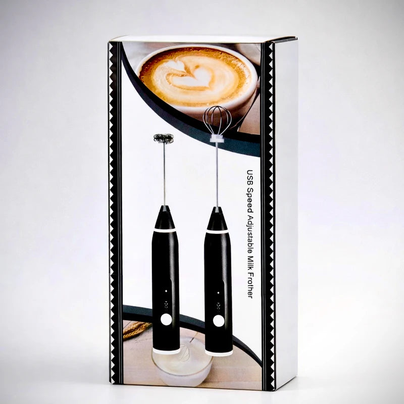 2 in 1 Rechargeable Coffee Beater & Milk Frother